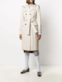 Thom Browne unconstructed belted trench coat