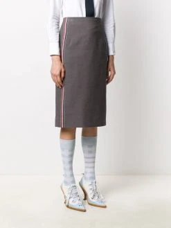 Best Pirce β Thom Browne Side stripe sheath pencil skirt pencil skirts of women π 7 Thom Browne side stripe sheath pencil skirt