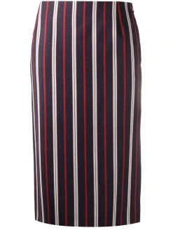 Thom Browne striped sheath pencil skirt
