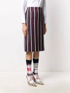 Brand new β€οΈ Thom Browne Striped sheath pencil skirt pencil skirts of women π₯ 7 Thom Browne striped sheath pencil skirt
