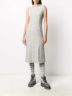 Thom Browne sleeveless tweed dress