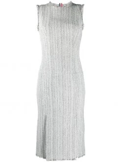 Thom Browne sleeveless tweed dress