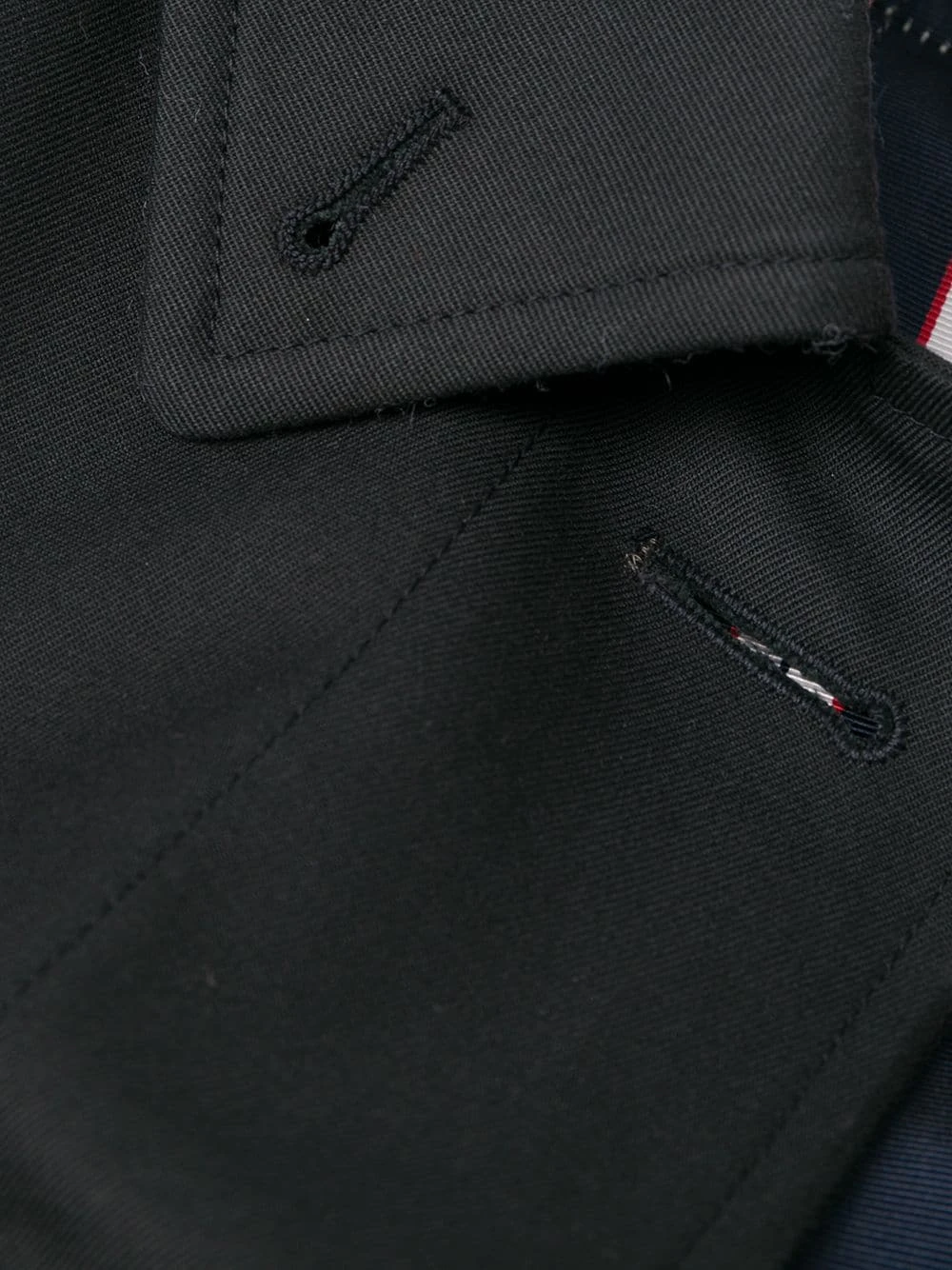 Flash Sale π₯° Thom Browne Box pleat raglan bal collar overcoat single breasted coats of women π 7 Thom Browne box-pleat raglan bal collar overcoat