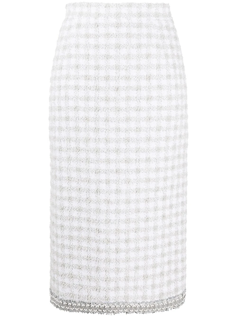 Coupon βοΈ Thom Browne Checked tweed pencil skirt pencil skirts of women 𧨠1 Thom Browne checked tweed pencil skirt