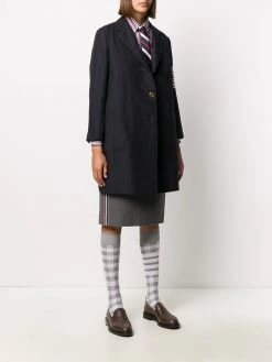 Thom Browne 4-bar unconstructed coat