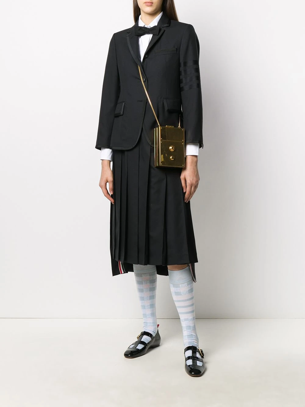 Cheapest βοΈ Thom Browne Pleated kilt skirt pleated skirts of women π 2 Thom Browne pleated kilt skirt