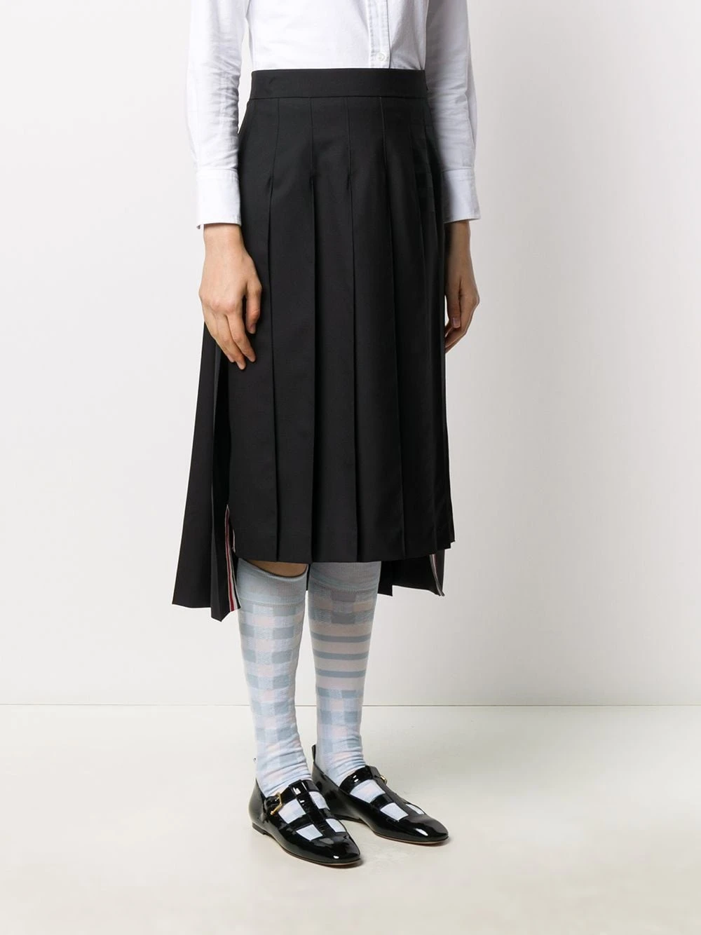 Cheapest βοΈ Thom Browne Pleated kilt skirt pleated skirts of women π 3 Thom Browne pleated kilt skirt
