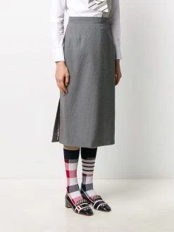 Thom Browne high-waisted wool skirt