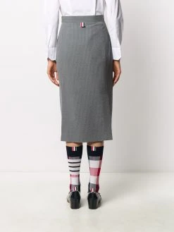 Thom Browne high-waisted wool skirt