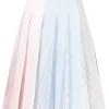 Thom Browne Funmix seersucker pleated skirt