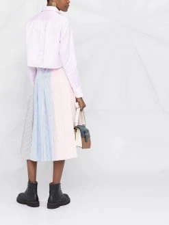 Top 10 𧨠Thom Browne Funmix seersucker pleated skirt pleated skirts of women ⨠9 Thom Browne Funmix seersucker pleated skirt