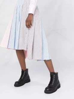Top 10 𧨠Thom Browne Funmix seersucker pleated skirt pleated skirts of women ⨠10 Thom Browne Funmix seersucker pleated skirt