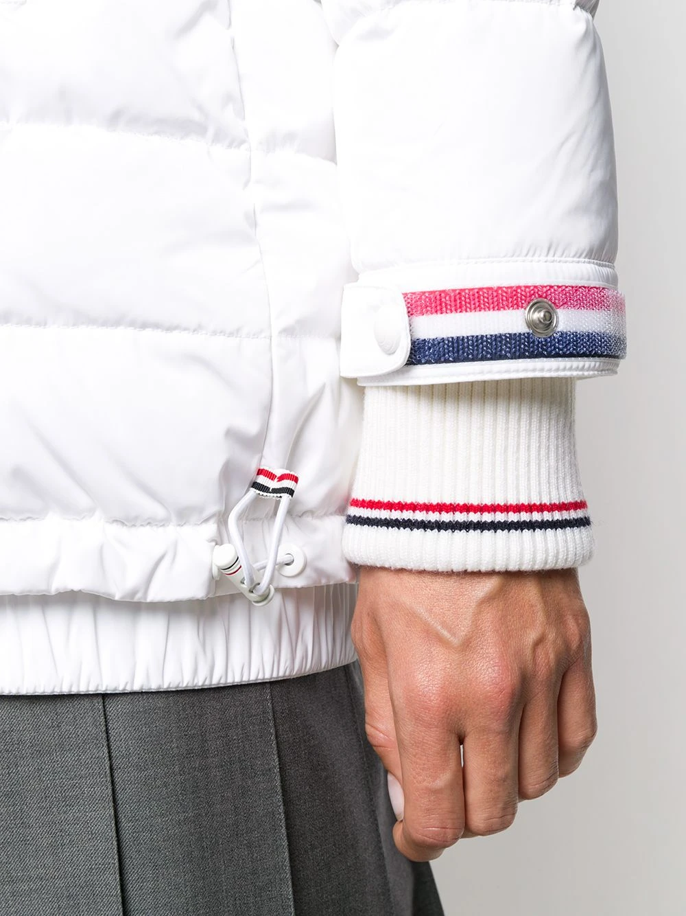 Buy β Thom Browne Zip up hooded overcoat trench coats & raincoats of women π― 5 Thom Browne zip-up hooded overcoat