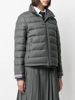Thom Browne padded funnel neck jacket