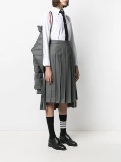 Thom Browne padded funnel neck jacket