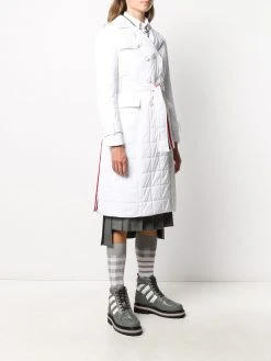 Discount π Thom Browne RWB stripe trench coat trench coats & raincoats of women π 10 Thom Browne RWB stripe trench coat