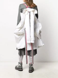 Discount π Thom Browne RWB stripe trench coat trench coats & raincoats of women π 15 Thom Browne RWB stripe trench coat
