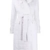 Thom Browne RWB stripe trench coat