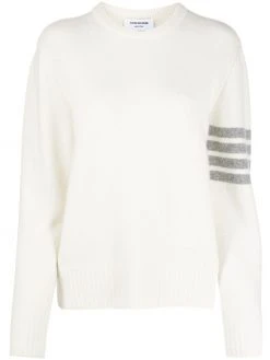 Thom Browne 4-Bar crew neck jumper