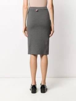 Thom Browne striped bow pocket pencil skirt