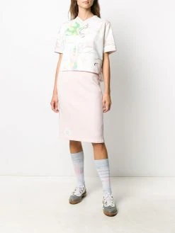 Thom Browne jersey cotton pencil skirt