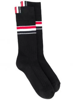 Thom Browne RWB stripe mid-calf socks