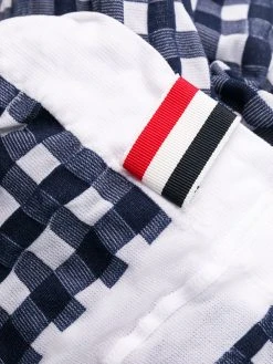 Thom Browne gingham check tights