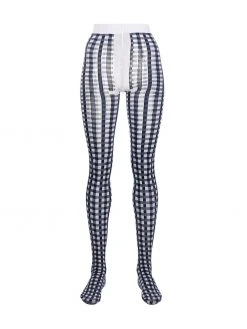 Thom Browne gingham check tights
