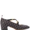 Thom Browne quilted leather pumps