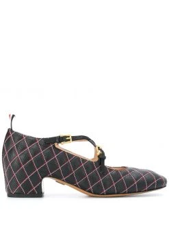 Thom Browne quilted leather pumps