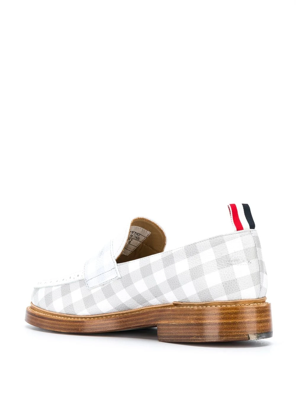 Deals ✔️ Thom Browne Gingham print loafers of women ✨ 3 Thom Browne gingham print loafers