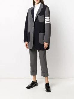 Thom Browne RWB stripe bouclé suiting trousers