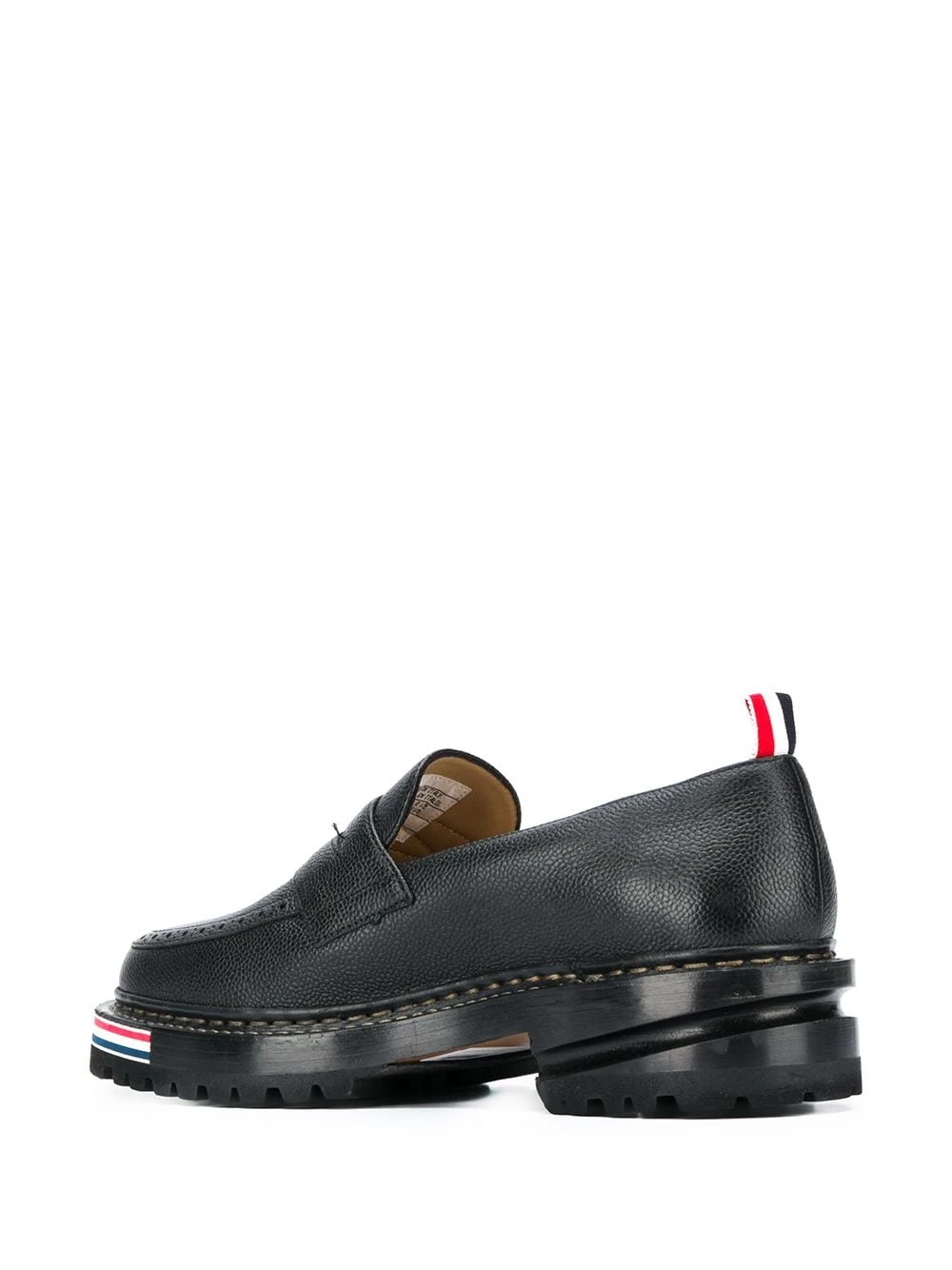 Hot Sale π Thom Browne Chunky sole penny loafers of men 𧨠3 Thom Browne chunky sole penny loafers