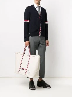 Thom Browne oversized Tool tote bag