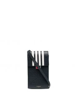 Thom Browne 4-bar flap phone holder