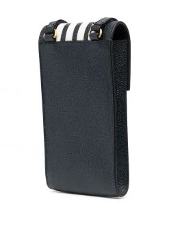 Thom Browne 4-bar flap phone holder