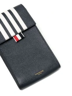 Thom Browne 4-bar flap phone holder