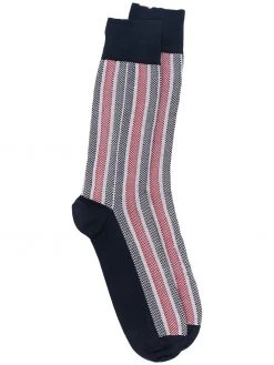Thom Browne RWB-jacquard socks