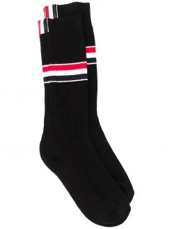 Thom Browne RWB stripe mid-calf socks