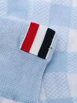 Thom Browne check cotton socks