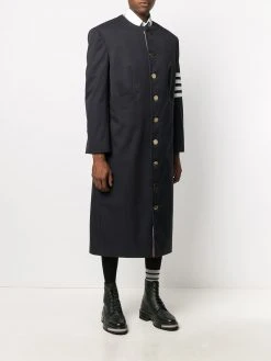 Thom Browne oversized 4-bar coat