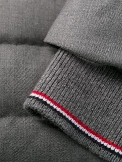 Thom Browne super 120s twill hooded ski coat