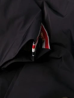 Thom Browne tech gabardine bal collar overcoat