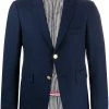 Thom Browne hopsack-weave school blazer