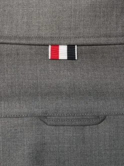 New β¨ Thom Browne Striped zip up shirt jacket shirt jackets of men π 9 Thom Browne striped zip-up shirt jacket