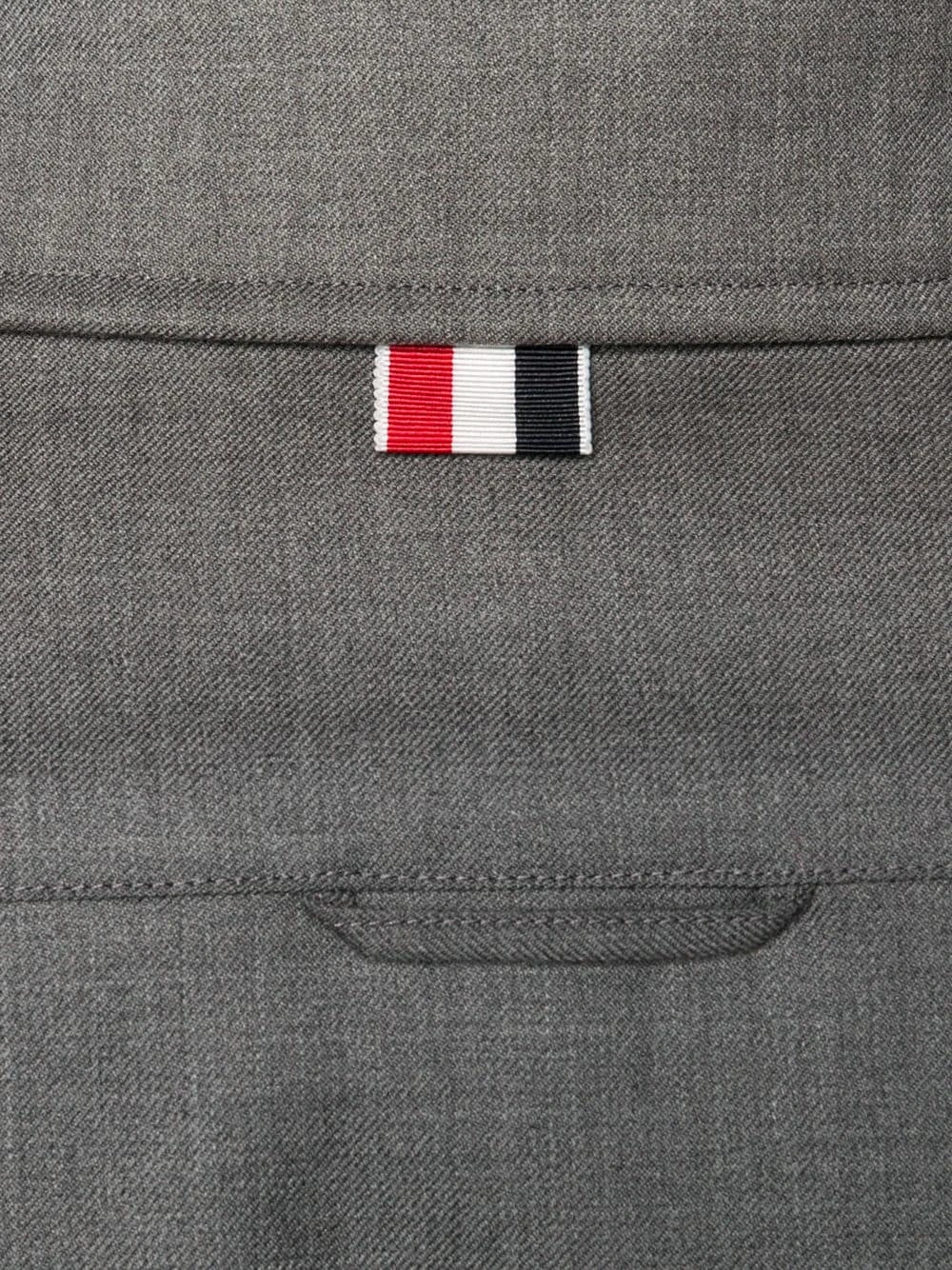 New β¨ Thom Browne Striped zip up shirt jacket shirt jackets of men π 5 Thom Browne striped zip-up shirt jacket