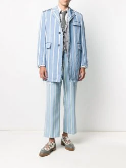 Thom Browne pinstripe jacquard blazer