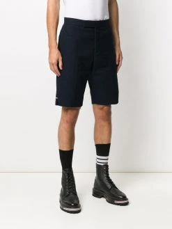 Thom Browne RWB stripe tailored shorts