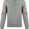 Thom Browne Milano stitch crew neck jumper