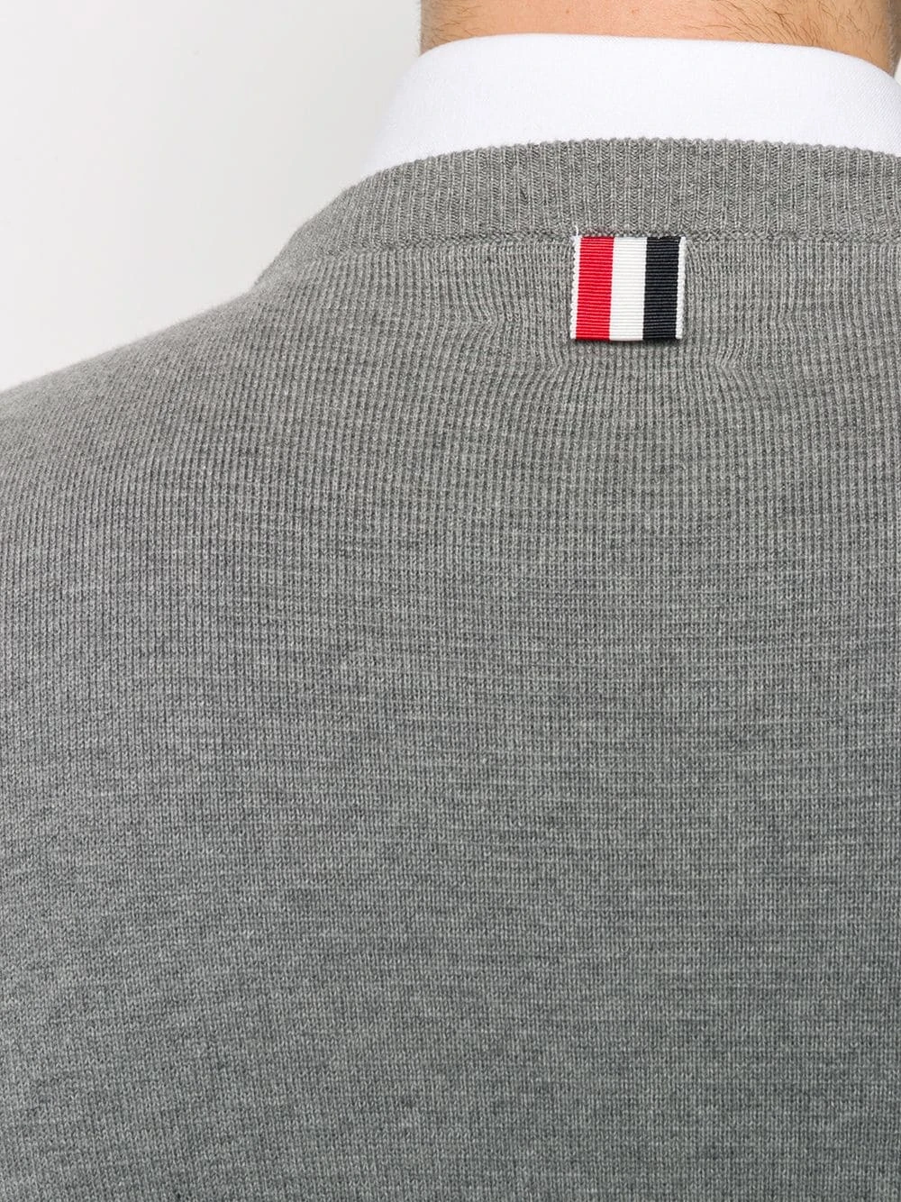 Wholesale ✔️ Thom Browne Milano stitch crew neck jumper sweatshirts & knitwear of men ✔️ 5 Thom Browne Milano stitch crew neck jumper